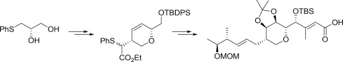 Synthesis of an advanced intermediate enroute to thiomarinol antibiotics