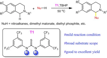 Mechanistic studies of thiourea-catalyzed cross-dehydrogenative C-P and C-C coupling reactions and their further applications
