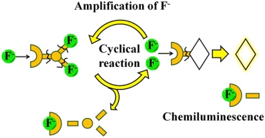 A chemiluminescence sensor with signal amplification based on a self-immolative reaction for the detection of fluoride ion at low concentrations