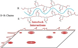 Unveiling chain-chain interactions in CO2-based crystalline stereocomplexed polycarbonates by solid-state NMR spectroscopy and DFT calculations