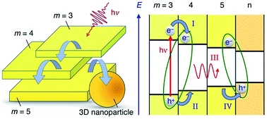 Energy and charge transfer cascade in methylammonium lead bromide perovskite nanoparticle aggregates