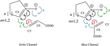 On the outside looking in: rethinking the molecular mechanism of 1,3-dipolar cycloadditions from the perspective of bonding evolution theory. The reaction between cyclic nitrones and ethyl acrylate