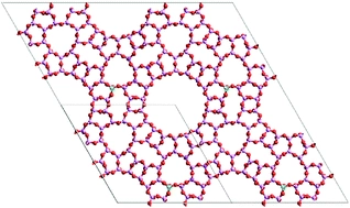 Selecting strong Bronsted acid zeolites through screening from a database of hypothetical frameworks