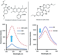 Facile complexation reactions for the selective spectrofluorimetric determination of albendazole in oral dosage forms and spiked human plasma