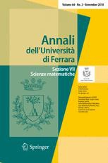 Annali dell'Universita di Ferrara
