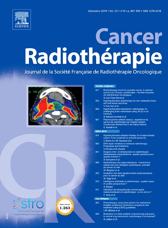 Cancer/Radiotherapie