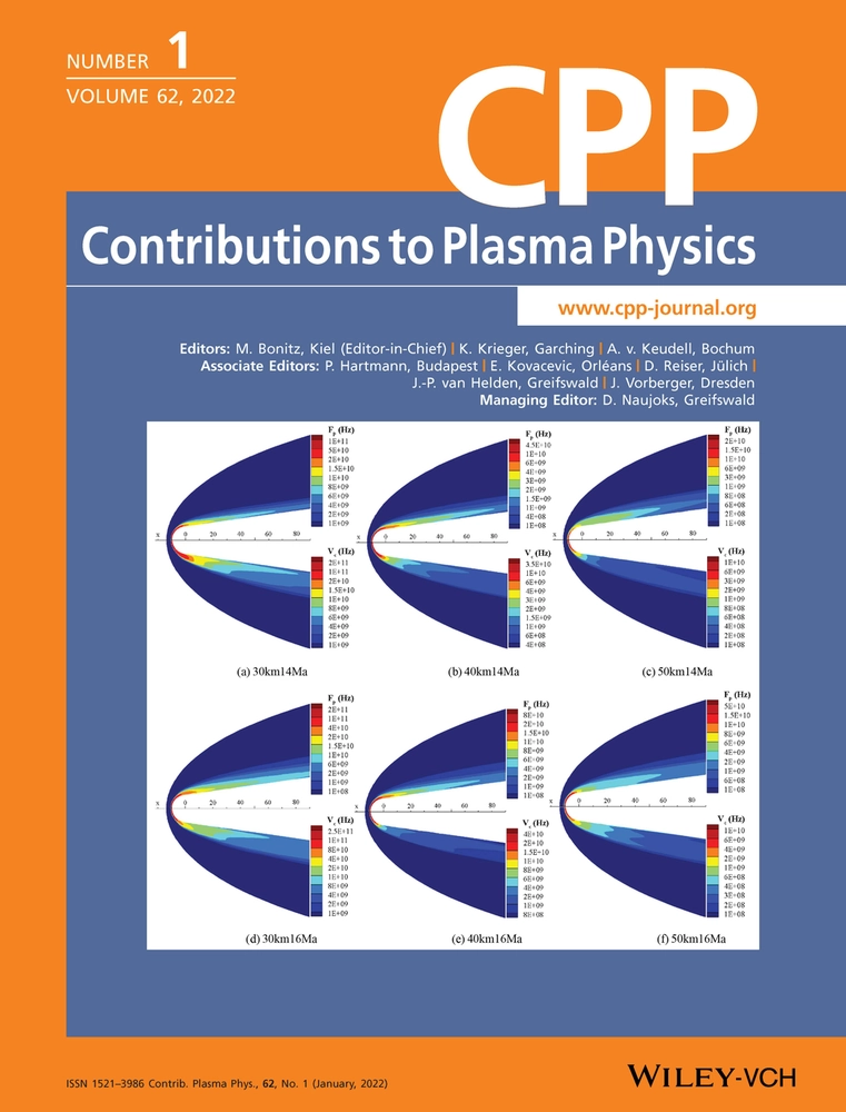 Contributions to Plasma Physics