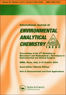 International Journal of Environmental Analytical Chemistry