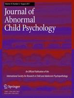 Journal of Abnormal Child Psychology