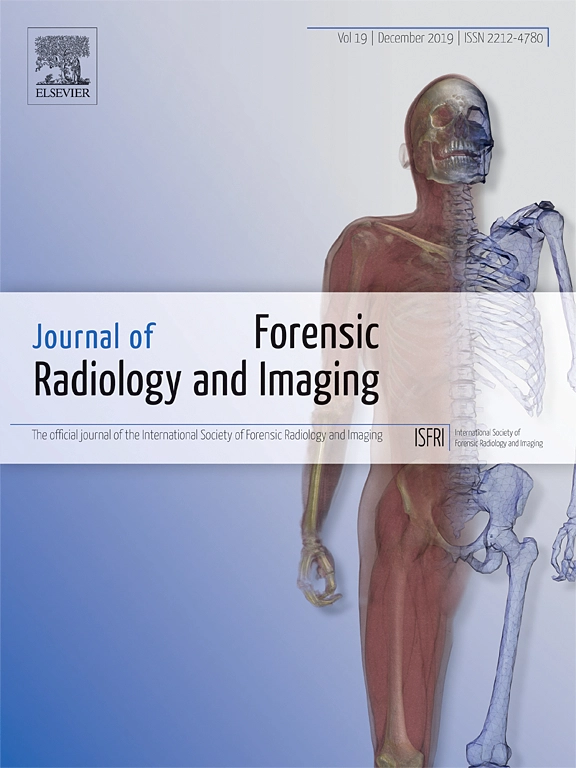 Forensic Imaging - Journal of Forensic Radiology and Imaging