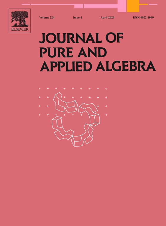 Journal of Pure and Applied Algebra