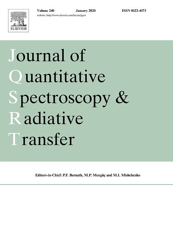 Journal of Quantitative Spectroscopy and Radiative Transfer
