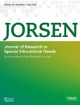 Journal of Research in Special Educational Needs