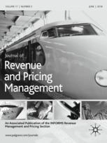 Journal of Revenue and Pricing Management