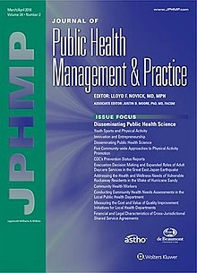 Journal of public health management and practice : JPHMP