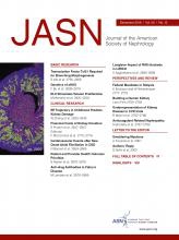 Journal of the American Society of Nephrology : JASN