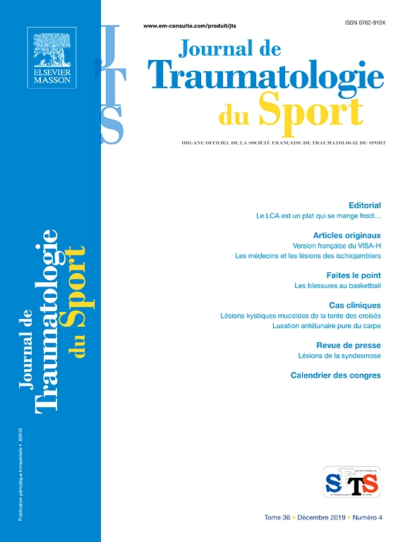 Journal de Traumatologie du Sport
