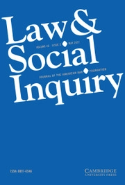 Law and Social Inquiry