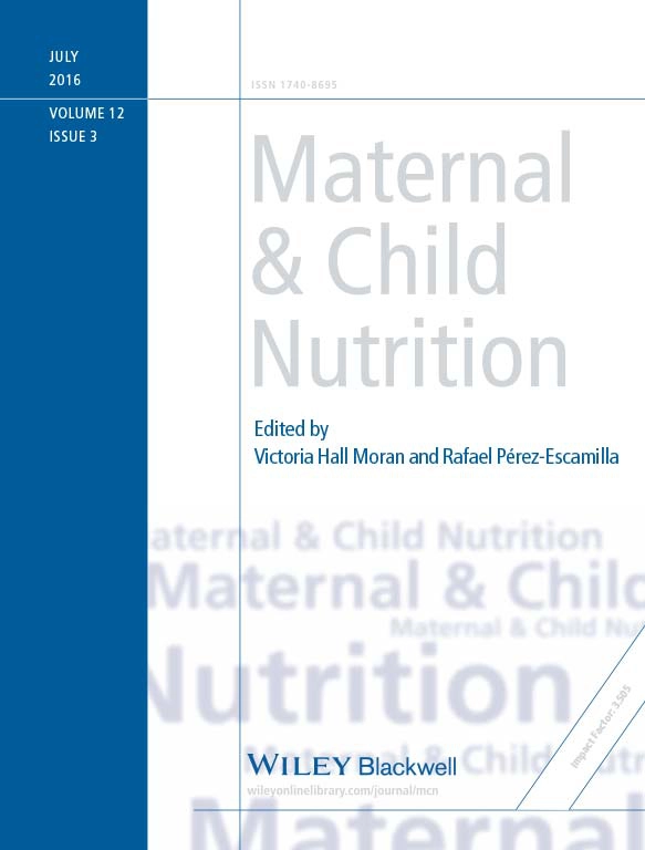Maternal and Child Nutrition
