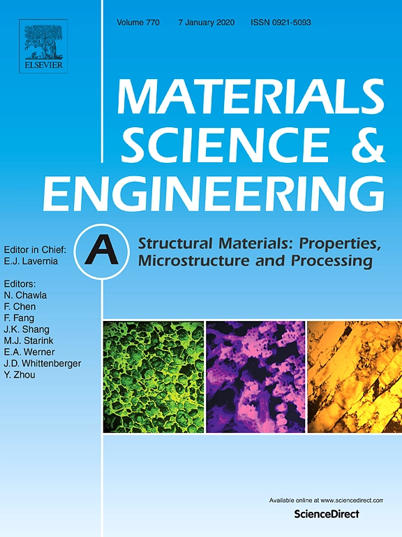 Materials Science & Engineering A: Structural Materials: Properties, Microstructure and Processing