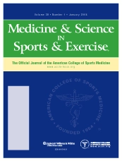 Medicine and Science in Sports and Exercise