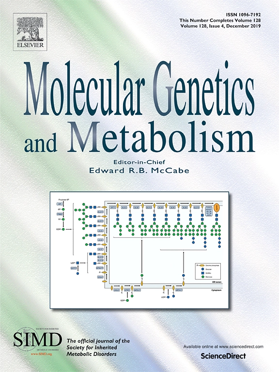 Molecular Genetics and Metabolism