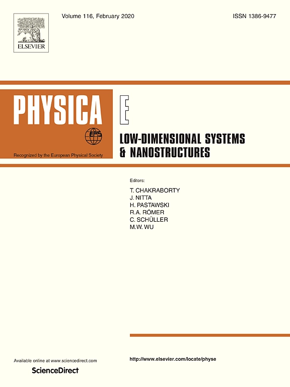 Physica E: Low-Dimensional Systems and Nanostructures