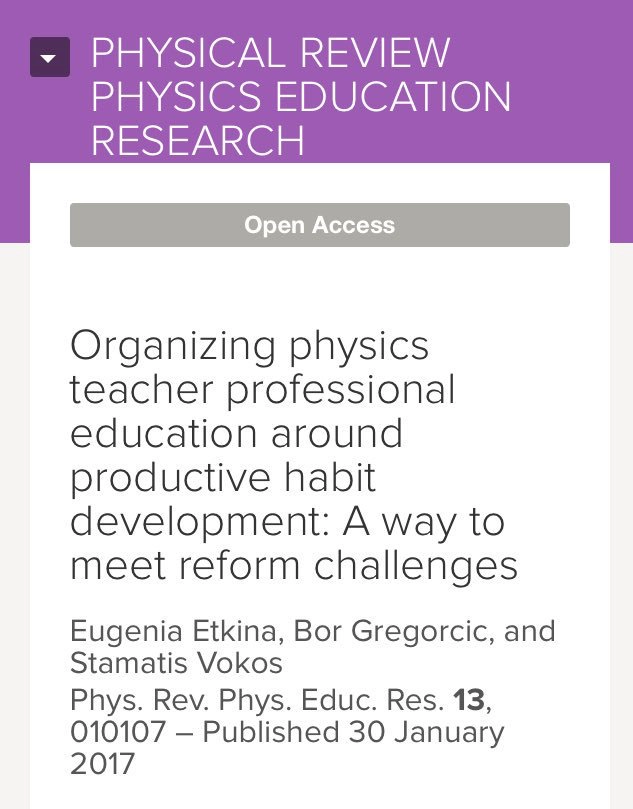 Physical Review Physics Education Research