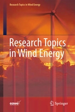 Research Topics in Wind Energy