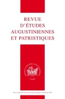 Revue d Etudes Augustiniennes et Patristiques