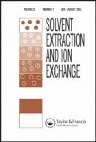 Solvent Extraction and Ion Exchange