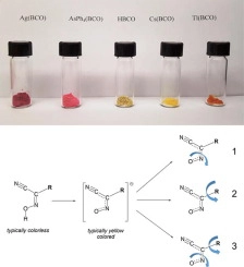 Planochromism of cyanoxime anions: Computational and mechanistic studies in solid state and solutions