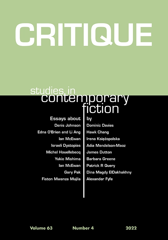 Critique - Studies in Contemporary Fiction